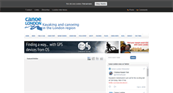 Desktop Screenshot of canoelondon.com